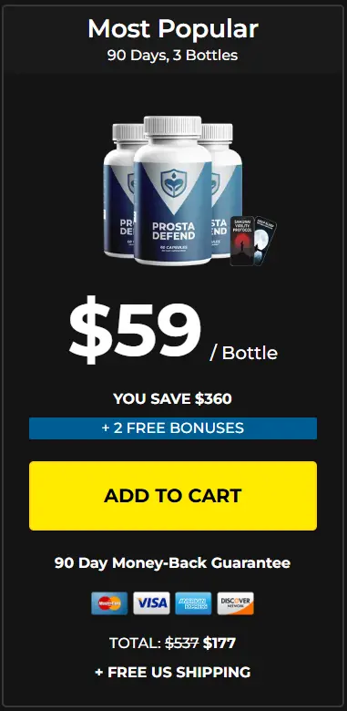 Prosta Defend 3 Bottle Price